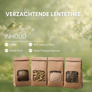 cover foto van de verzachtende lentethee